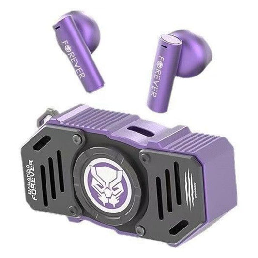 Marvel Avengers Iron Man Black Panther Multi‑Style Fidget Spinner TWS Wireless Earbuds, Bluetooth 5.3 HIFI Stereo Gaming Earphones, Auto‑Pair Touch Control Type‑C Charging For Marvel Fans Collectible Gift
