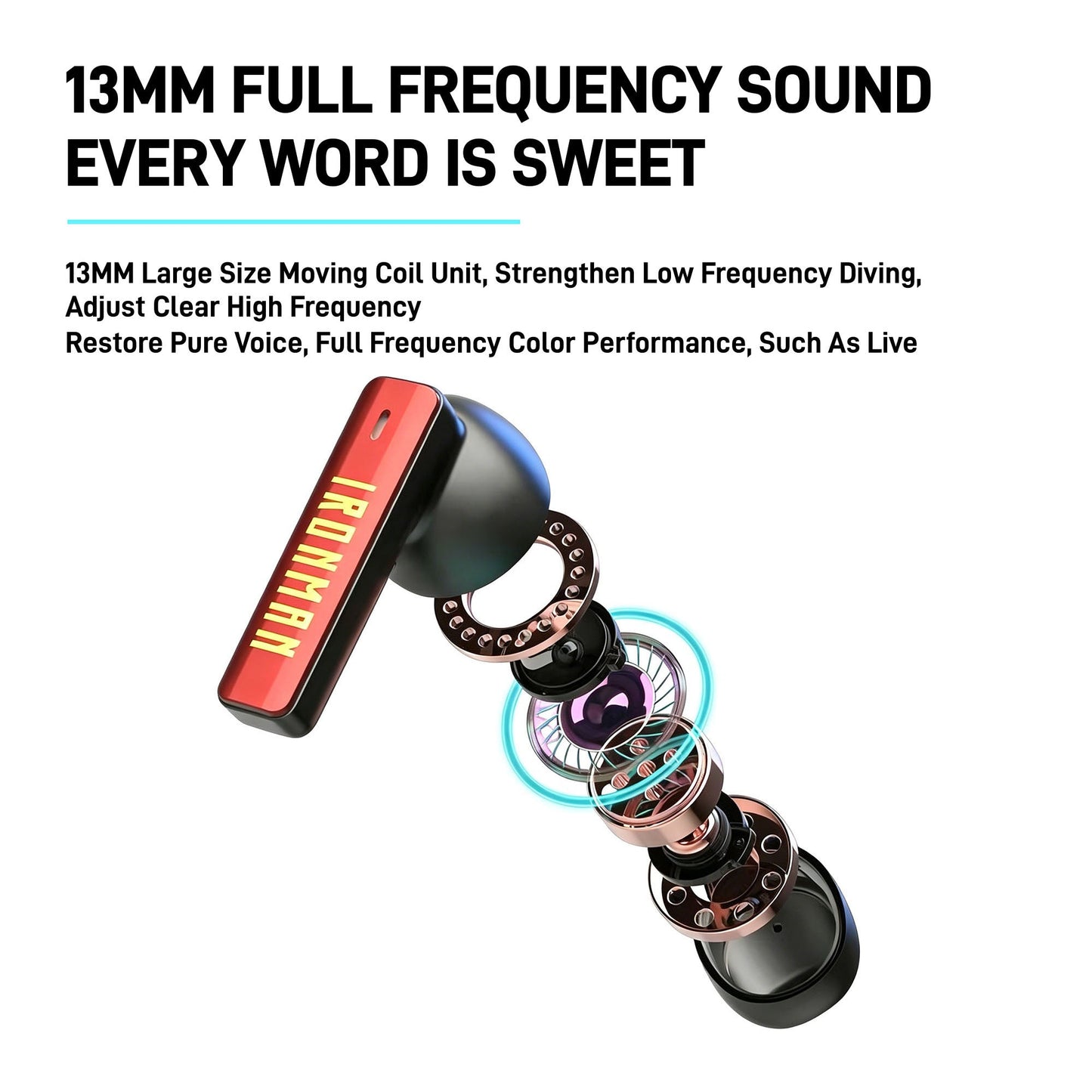 Marvel Avengers Iron Man Captain America Multi‑Styles TWS Bluetooth 5.3 Gaming Earbuds, Mechanical Pop‑Up Charging Case, 45ms Low Latency ENC Noise Reduction RGB Light Type‑C Wireless Headphones For Superhero Fans Collectible Gift
